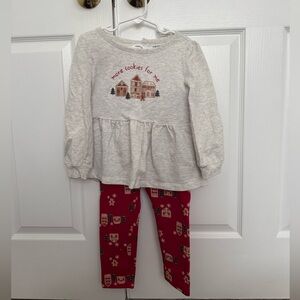 Carter's Girls Christmas Outfit Set